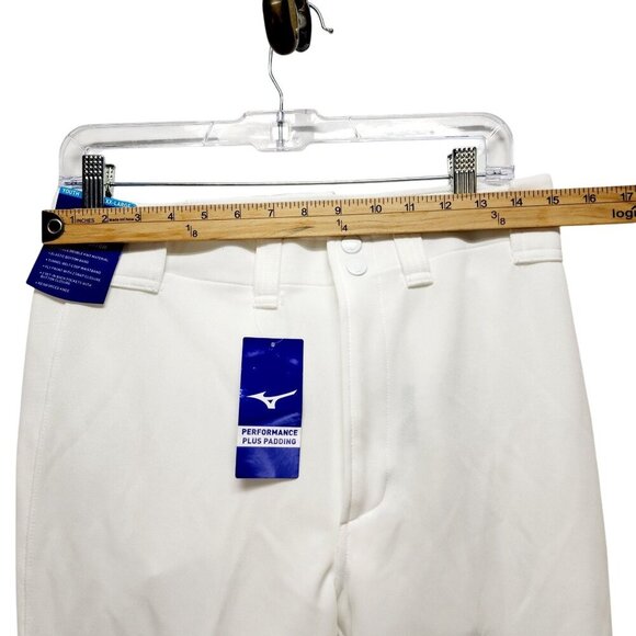 Mizuno Youth Size XX-Large White Baseball Pants Elastic Bottom Durable 32X34 - Picture 4 of 13